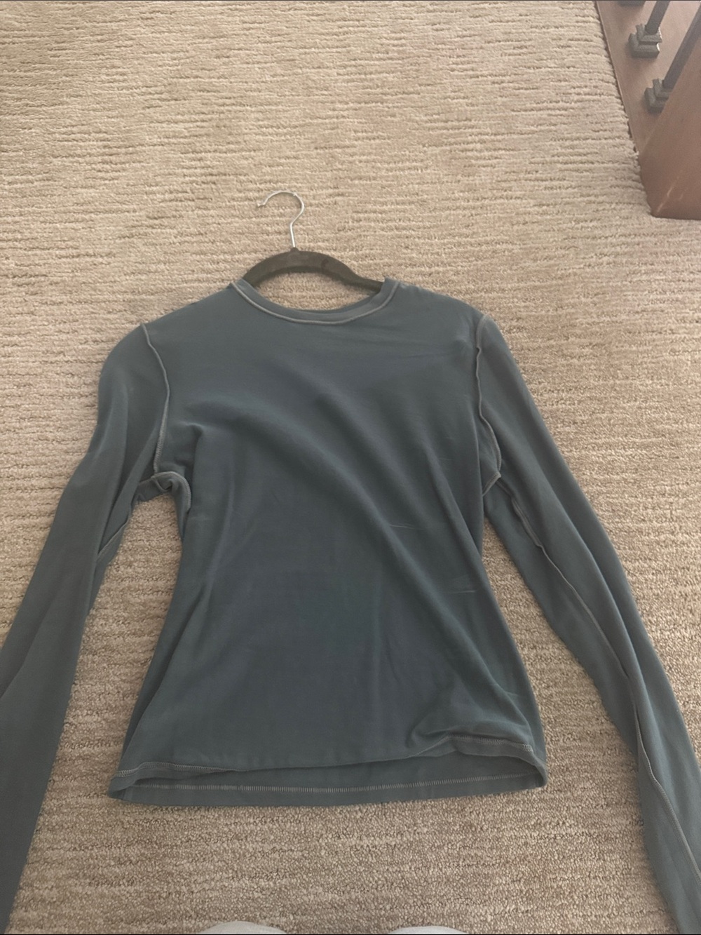 SKIMS Long-Sleeve Top - Dark Teal